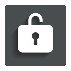 Lock sign icon. Login symbol.