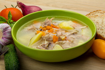 Chicken soup