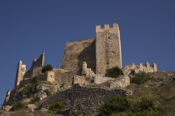 Fototapeta na wymiar Castillo de Alcalá de Xivert (Maestrazgo) 26