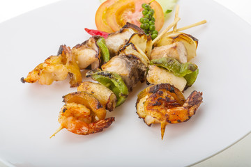 Seafood barbeque
