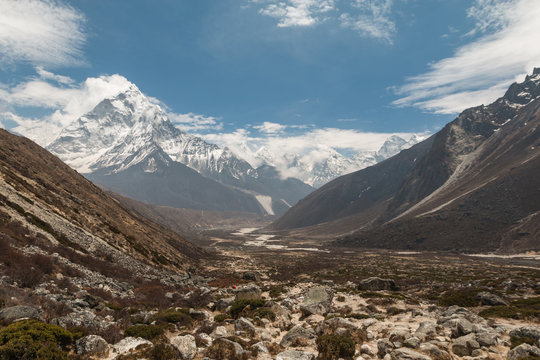 Khumbu Valley near Mount everest Nepal