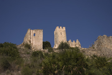 Fototapeta na wymiar Castillo de Alcalá de Xivert (Maestrazgo) 20