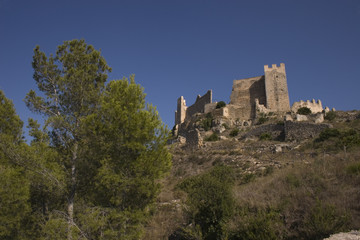 Fototapeta na wymiar Castillo de Alcalá de Xivert (Maestrazgo) 12