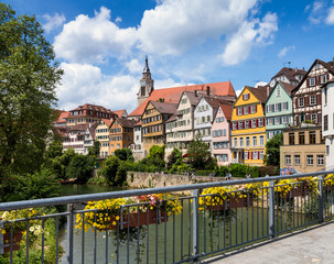 Tubingen, (Tübingen), in central Baden-Württemberg, Germany.