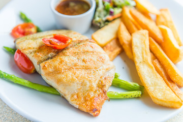 Barramundi steak