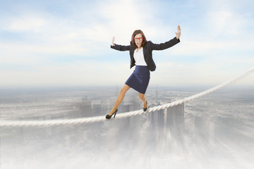 Fototapeta premium Risk in business