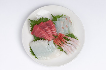 刺身の盛り合わせ