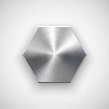Abstract polygon Button Template