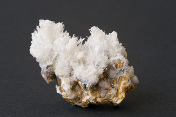 Fine aragonite crystals. 6.4cm across.