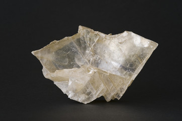 Large gypsum crystal. 15cm across.