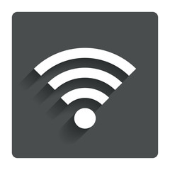 Wifi sign. Wi-fi symbol. Wireless Network.