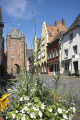 Klever Tor  der Stadtbefestigung in Xanten, Deutschland