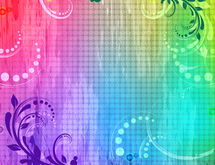 Grunge background with swirls