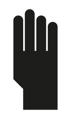 Hand Vier Finger