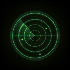 Glowing Radar Design