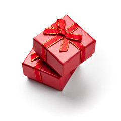 Obraz premium Red gift boxes