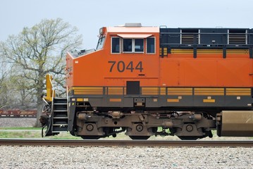 Fototapeta na wymiar Diesellokomotive