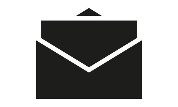 Brief offen