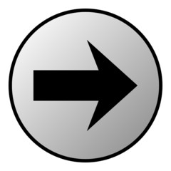 Arrow sign button