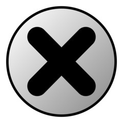 Obraz premium Delete button