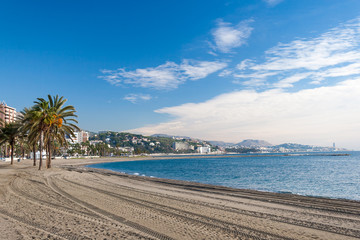 Coastline at Malaga