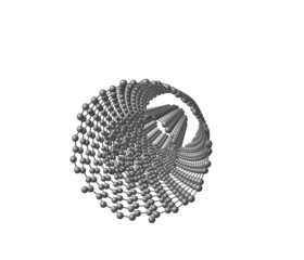 Double-walled carbon nanotube (DWNT) on white