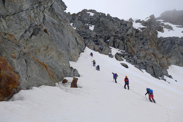 Alpinisme - cordées