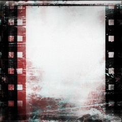 Fototapeta premium old grunge film strip background