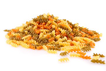 Colorful pasta