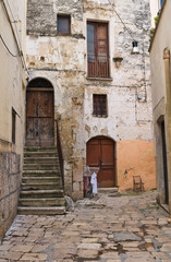 Alleyway. Altamura. Puglia. Italy.