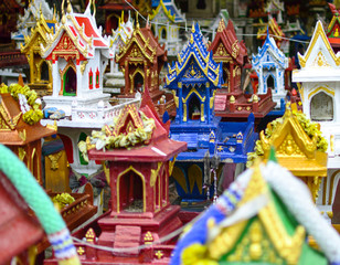 group of spirit house , joss house