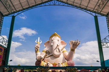 statue of ganesha in Thailand temple