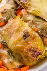 baked cabbage rolls
