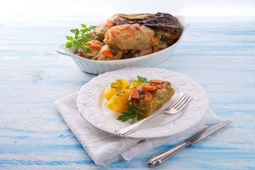 baked cabbage rolls