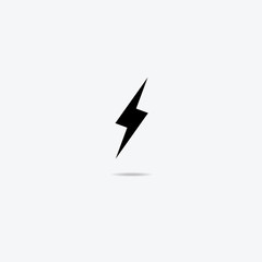 Vector lightning icon