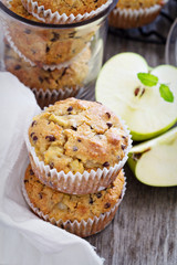 Gluten free almond and oat muffins