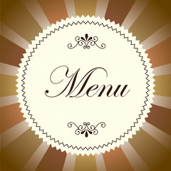 menu design