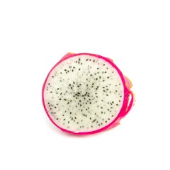 Dragon Fruit on white background