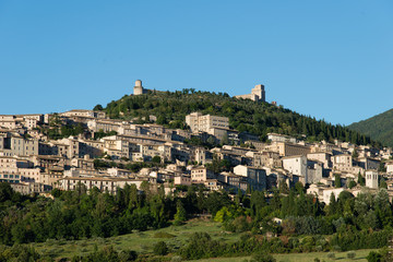 Fototapeta na wymiar Panoramic view of Assisi