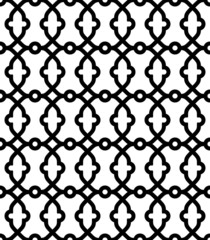 Fototapeta premium Geometric Seamless Pattern. Abstract Background