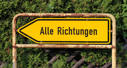 Alle Richtungen
