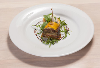 Delicious foie gras