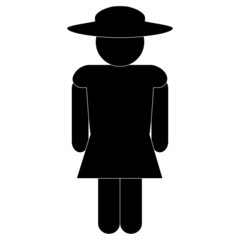 silhouette of a woman