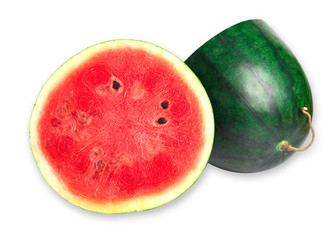 watermelon islice solated on white background