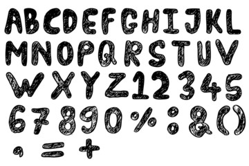 Doodle Font - Streak