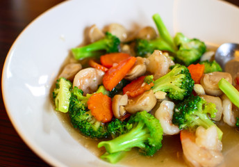 Stir fried broccoli