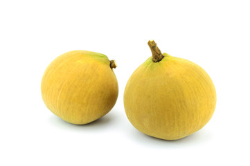 Santol fruit isolated on white background