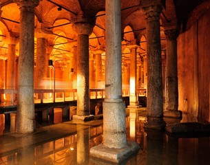 Obraz premium Underground Basilica Cistern - Yerebatan Sarayi