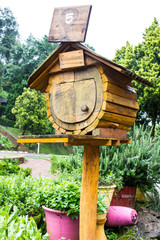 mail box in the garden