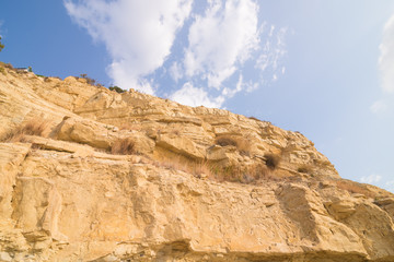 Fototapeta na wymiar Limestone cliff